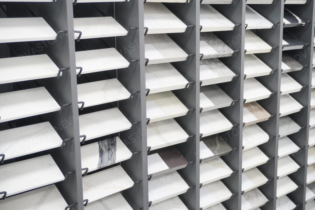 Nova Stone Quartz Vietnam Company Limited has developed hundreds of quartz patterns ranging from minimalist surfaces to highly detailed premium Calacatta-inspired designs.