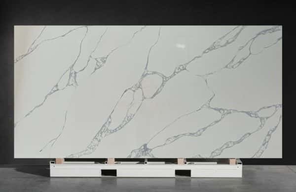NV870 Healthcare Facilities Project Hospitals Calacatta White Quartz Stone Slab
