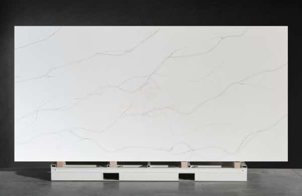 NV761 Hot Fabrication Slab Subtle Vein Customize Table Furniture Top Quartz Stone Slab