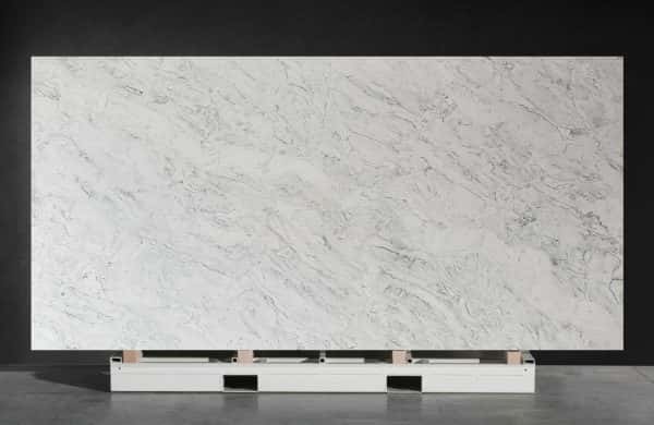 NV801 Twill Texture Carrara Grain Quartz Slab Artificial Quartz Stone With Good Price