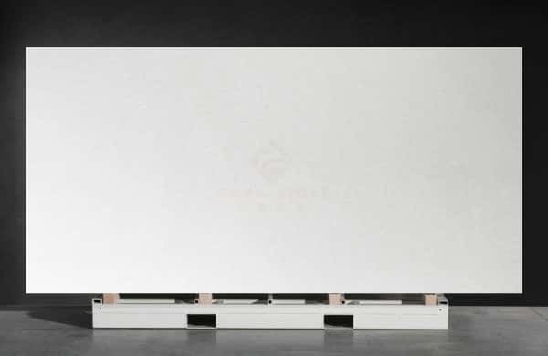 NV370 Eco Long-lasting White Quartz Stone Small Fleck Counter Top Slab Wholesale