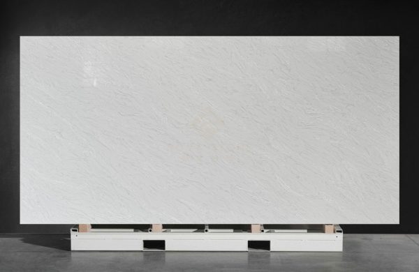 NV896 Wood Grain Well-Packed Super Jumbo Quartz Stone Slab for Bathroom Vanity Countertop