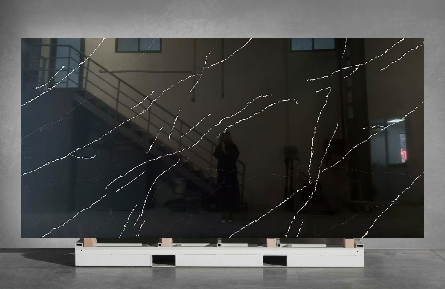 NV930 Black Quartz,  A Statement of Light, Depth, and Modern Precision